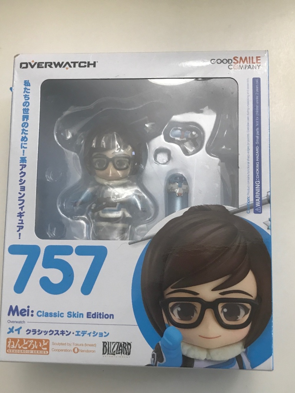 Nendoroid Overwatch Mei Classic Skin Edition‎ #757 New In box